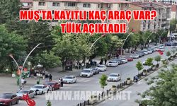 Muş’ta trafiğe kayıtlı araç sayısı 40 bini aştı
