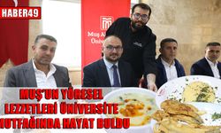Muş mutfağı akademik ortama taşındı