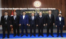 Hulusi Akar’dan Bingöl’e Çıkartma: Valilikte Geniş Katılımlı Görüşme