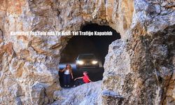 Kemaliye Taş Yolu’nda Tır Krizi: Yol Trafiğe Kapatıldı