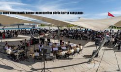 3. Ordu komutanlığı bando takımı Ebyü’de büyük ilgiyle karşılandı