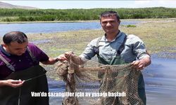 Van Gölü ve Tüm Sularda Sazangil Avına 3 Ay Boyunca Yasak Getirildi