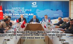 BİK Genel Müdür Erkılınç: Nitelikli haber siteleri resmî ilan ekosistemine katılmalı