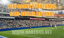 Yeni Adana Stadyumu’nda tarihi gün: Binlerce Muşspor taraftarı tek yürek oldu