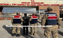Erzurum’da 28 yıl hapis cezası bulunan terör örgütü üyesi yakalandı