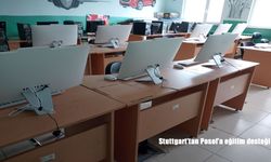 Gurbetteki Posoflular’dan Memlekete Teknoloji Desteği: Stuttgart’tan Posof’a Bilgisayar Bağışı