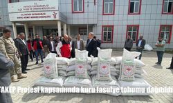 Patnos’ta 10 Tonluk Tohum Dağıtımıyla Tarımsal Üretime Güçlü Destek