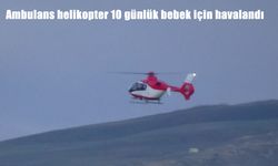 Ağrı’da 10 Günlük Bebek İçin Ambulans Helikopter Havalandı: Hayat Kurtaran Müdahale
