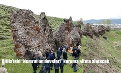 Bitlis'teki Nemrut'un Develeri Koruma Altına Alınacak: Geleceğe Aktarılacak
