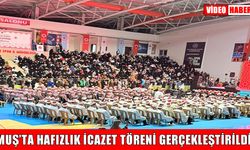 Muş’ta 300 hafız için görkemli icazet töreni