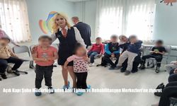 Kars’ta Özel Eğitim Merkezlerine Anlamlı Ziyaret: Açık Kapı’dan Öğrencilere Moral Desteği