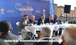 Başkan Uçar, Hilalkent’te vatandaşla buluştu: “Halkın talebi bizim rotamızdır”