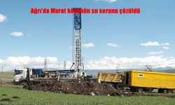 Ağrı Murat Köyü’nün Yıllardır Süregelen Su Sorunu Sondajla Çözüldü