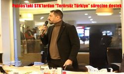 Patnos'taki STK'lardan "Terörsüz Türkiye" sürecine destek