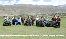 Erzincan’da Engelliler Haftası Rüzgâr Gibi Geçti: Özel Gençlere Yamaç Paraşütü ve ATV Sürüşü Keyfi