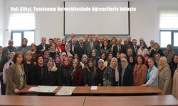 Erzurum Valisi Mustafa Çiftçi, 60+ Tazelenme Üniversitesi Öğrencileriyle Buluştu