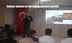 İntiharı Önleme ve Ruh Sağlığını Güçlendirme Semineri Erzincan'da Düzenlendi