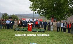 Hakkari’de Üreticiye Fide Desteği: Tarımsal Üretim Artacak
