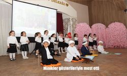 Oltu’da Minik Kur’an Kursu Öğrencilerinden Duygu Dolu Yıl Sonu Programı