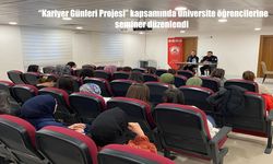 Refahiye Emniyetinden Üniversite Öğrencilerine Farkındalık Semineri