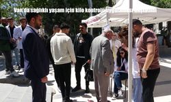 Van'da Sağlıklı Yaşam İçin Hedef 150 Bin Kişiye Kilo ve VKİ Ölçümü