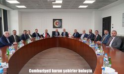 Cumhuriyeti kuran şehirler buluştu