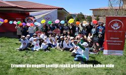 Erzurum’da engelsiz şenlik coşkusu: Renkli görüntülerle dolu dolu bir gün yaşandı