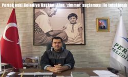 Pertek eski Belediye Başkanı Alan, ‘zimmet' suçlaması ile tutuklandı
