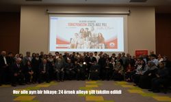 Erzincan’da 24 örnek aileye anlamlı şilt töreni: Her biri bir hayat dersi