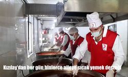 Ağrı’da Kızılay Aşevi, Gönüllülerin Desteğiyle İhtiyaç Sahiplerinin Umudu Oluyor