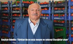 Başkan Gündüz: “Sivri Biber Adana’da Yetişiyor, Elazığ’da Daha Ucuz Satılıyor”
