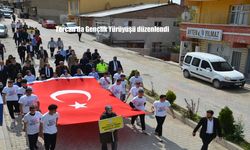 Tercan’da Gençlik Coşkusu Yürüyüşle Başladı: 19 Mayıs Etkinlikleri Yoğun İlgi Gördü