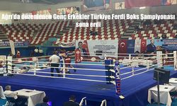 428 Sporcunun Katılımıyla Ağrı’da Boks Heyecanı Zirveye Ulaştı