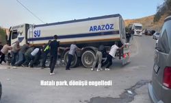 Günpınar Şelalesi Civarında Hatalı Park Krizi Trafiği Felç Etti