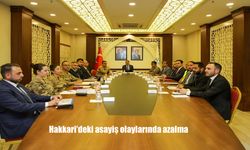 Hakkari Valiliği’nde Asayiş Masaya Yatırıldı: 17 Günlük Verilerde Suç Oranlarında Gerileme
