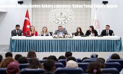 Uzundereli öğrencilerden Ankara çıkarması: Bakan Yusuf Tekin'e ziyaret