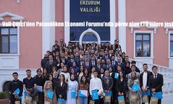 Vali Çiftçi’den Palandöken Ekonomi Forumu’nda görev alan ETÜ’lülere jest