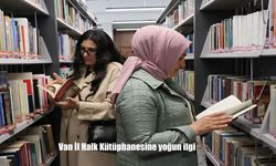 Van İl Halk Kütüphanesi Hizmete Açıldıktan Sonra Rekor İlgi Görüyor