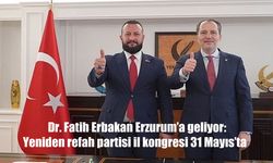 Erzurum, Yeniden Refah Partisi’nin 4. Olağan İl Kongresi’ne Hazırlanıyor