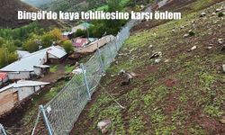 Bingöl’de Solhan ve Adaklı’da Kaya Riskine Karşı Kapsamlı Önlemler