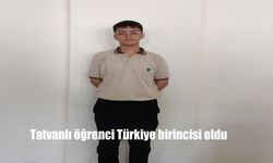 Türkiye Genelinde Yapılan Trafik Güvenliği Bilgi Yarışmasında Zirve Tatvanlı Öğrencinin
