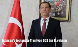 Erzincan'da Tarıma 41 Milyon 653 Bin TL'lik Dev Yatırım Onayı