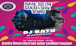 Atatürk Üniversitesi'nde 2025 Bahar Şenliği Başlıyor: Öğrencilere Üç Günlük Festival