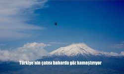 Ağrı Dağı Bahar Güzelliğiyle Doğaseverleri Büyülüyor