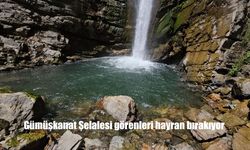 Türkiye’nin En Yüksek Şelalelerinden Gümüşkanat Şelalesi Büyülemeye Devam Ediyor