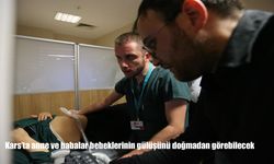 Anne ve Babalar, Kars’ta 4D Ultrasonla Bebeklerinin Gülüşünü Doğmadan İzleyebilecek