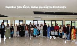 Oltu Kaymakamı Mustafa Çelik, Kur’an-ı Kerim Öğrenen Öğrencilerle Bir Araya Geldi