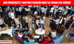 AÜB Üniversite Tanıtım Fuarı, MAUN'da gerçekleştirildi