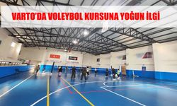 Varto’da voleybol kurslarına yoğun ilgi