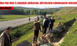 HÜDA PAR Muş İl Başkanı Çağlayan: Aşağıyogalı Köyü’nün sorunları acil çözüm bekliyor